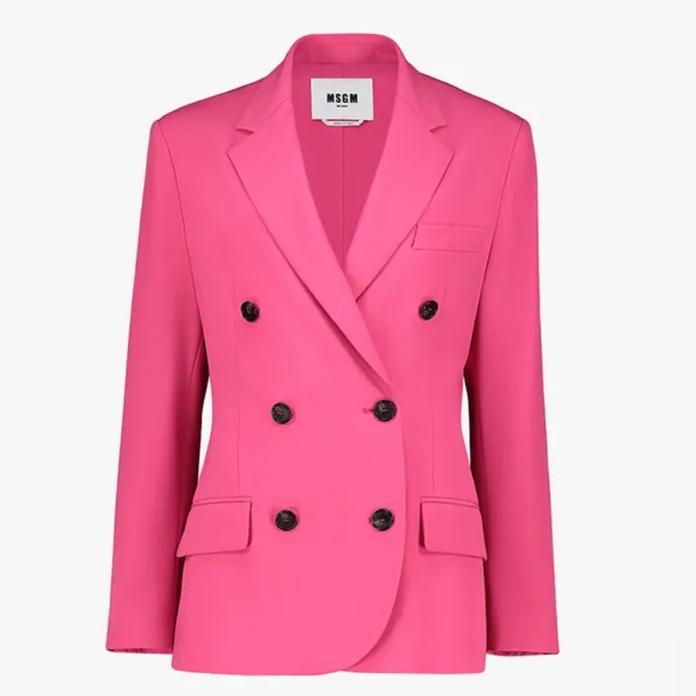NWT - LAST ONE - MSGM Milano Pink Blazer - Brand new